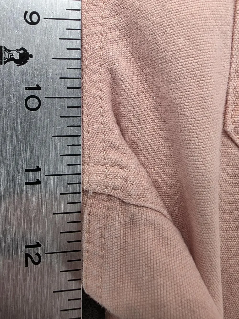 Duluth Trading Co. Pants Womens 8 Pink Carpenter Slim Stretch Pockets 29 In